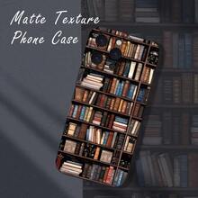 Vintage Bookshelf Style Phone Case For IPhone 16 Pro Max/15/14/13/12/11 - Protective Phone Case With Botanical Library Design, Scratch And Shock Resistant, Gift For Book Lovers - 樣式 1 - 查看 10
