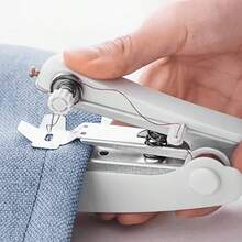 1pc Portable Mini Manual Sewing Machine, Suitable For Quick Repair And DIY--Comes With Hands-Free Threading Tool, Simple Design, No Electricity Required, Suitable For Travel, Beginners And Emergency Repair--Compact Sewing Tool - Manual Sewing Machine - View 8