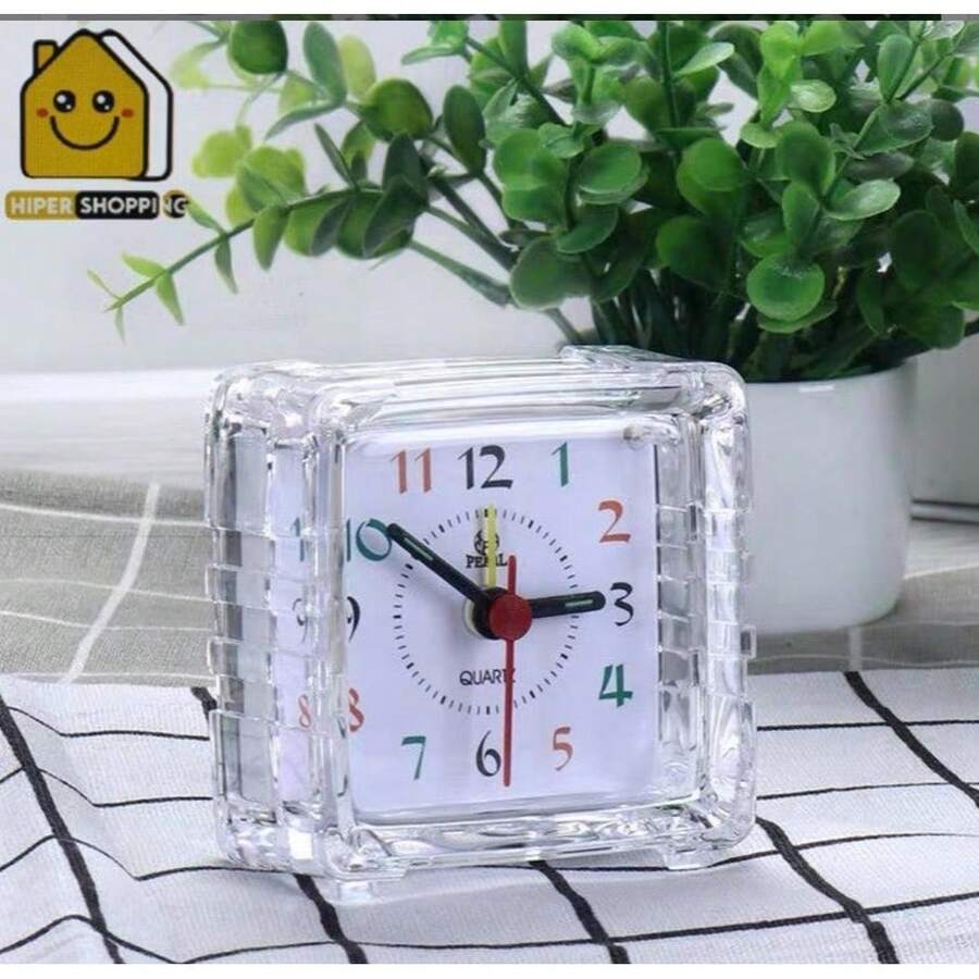 Analog Alarm Clock For Nightstand - 1PC - View 1