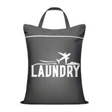 1pc Large Travel Laundry Bag With Handle, Suitable For Dirty Clothes Washing, Wet & Dry Swimwear Bag, Gym Training Bag, College Dorm Use - Multicolor - View 17