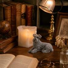 Schnauzer Dog Candle Silicone Mold 3D Animal Shape DIY Resin Mold Handmade Craft Tool For Candle Making Home Decor Gift For Dog Lovers Pet Lover Artistic Sculpting Mold - Schnauzer - View 7