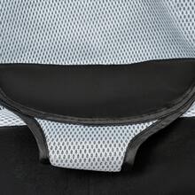 RibasuBB Portable Foldable Pet Rocking Chair Bed For Medium Dogs & Cats Up To 33 Lb, Breathable Mesh, Adjustable Height, Safety Buckle - one-size - View 7
