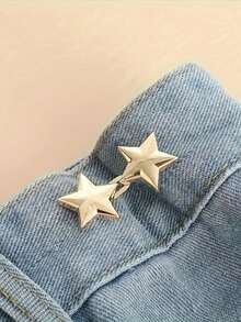1/3pcs Detachable Denim Jeans Waist Buckle - Perfect Fit Technique - Seamless Waist Adjustment - Easily Improve Waist Size - Multicolor - View 14