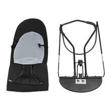RibasuBB Portable Foldable Pet Rocking Chair Bed For Medium Dogs & Cats Up To 33 Lb, Breathable Mesh, Adjustable Height, Safety Buckle - one-size - View 10