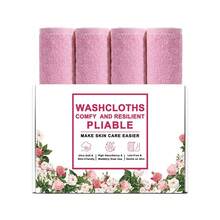 Makeup Remover Cloths, Cleansing, Reusable, Soft & Washable Coral Fleece Microfiber Washcloths/Towel For Face, Eye, Lips, Pack Of 4/6/20, 10 X 10 Inch - Multicolor - View 33
