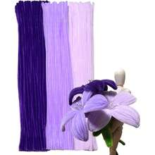 Kit de Artesanato com 525 Peças de Limpador de Cachimbo, Perfeito para Fazer Flores Frescas, Cortar Caules para Trabalhos Artesanais, Arranjos de Flores Artificiais, Presentes do Dia dos Namorados, Dia das Mães, Formatura, e Decorações de Volta às Aulas - Multicolorido - Visão 8