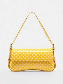 Fashionable Minimalist Versatile Solid Color Baguette Bag, Elegant Elegant Exquisite Underarm Bag, Suitable For Commuting And Daily Outings - Multicolor - View 2