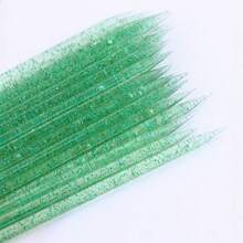 100支美甲水晶棒 可穿戴美甲工具 卸甲棒 橘木塑膠小木棒 卸甲果凍膠 去死皮 - 彩色 - 查看 2