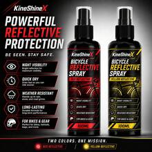 Spray reflectante de secado rápido e impermeable de alta visibilidad para seguridad y advertencia en conducción nocturna, agente reflectante brillante para bicicleta y motocicleta - Spray reflectante - Ver 7