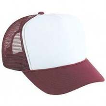 Otto - Gorro de Camionero de Malla con 5 Paneles Frontales de Espuma de poliéster - Ryl/Blanco/Ryl - Ver 27