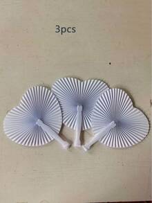 3/15/30 Stücke/Set, elegante herzförmige Faltfächer, Braut-Handfächer, Junggesellinnenabschied Hochzeitsbraut Geschenk Partydekoration, Brautjungfer-Handfächer, herzförmige Faltfächer, blanke Papier-Handfächer mit Kunststoffgriff, Bühnenrequisiten, DIY-Malerei, Geburtstags-Hochzeits-Partydekoration, Hochzeitsgeschenkset, romantische Dekoration, mehrteiliges Partygeschenkpaket - Liebesspende - Übersicht 16