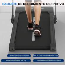 SereneLife Caminadora Plegable y Portátil, Conexión Bluetooth, Caminadora para Ejercicio en Hogar y Oficina - SLFOLD20 - Ver 8