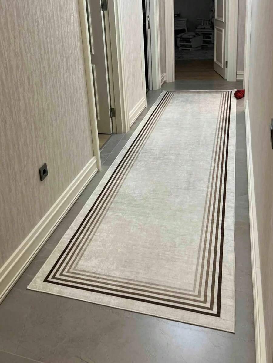Thalia Home - Non-Slip, Washable, Digitally Printed Rug, Runner, Kitchen Rug - Yellow - View 1