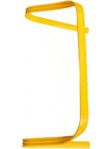 MONZÓ| Valla de Entrenamiento Indeformable| Irrompible| Obstáculos| Entrenamiento de Agilidad| Accesorio de Deporte| Vallas de Entrenamiento de Futbol| Fútbol| HIIT| - AMARILLO 5 PIEZAS - Ver 3