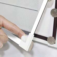 2026 Magnetic Window Mosquito Net DIY Screen, Invisible Mesh Curtain, Custom Insect & Fly Proof, With Lock, Windproof - White Magnetic - View 4