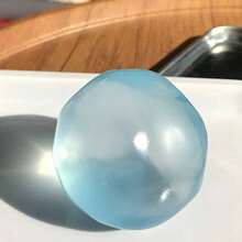1 pièce Balle squishy faite à la main à l'huile de coco, balle de pression transparente rose et bleue super belle, rebond lent, balle de pression malléable, balle faite à la main à l'huile de coco de 6 cm, jouet de soulagement du stress pour enfants, adolescents, adultes, cadeau d'anniversaire, cadeau de fête, cadeau de fête, cadeau, cadeau promotionnel - Multicolore - Voir 15