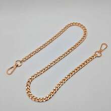 1pc Minimalist Fashion Chain Strap, 2-In-1 Bag/Purse Accessories - Multicolor - View 2
