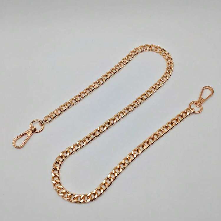 1pc Minimalist Fashion Chain Strap, 2-In-1 Bag/Purse Accessories - Multicolor - View 2