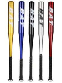 Aluminum Alloy Baseball Bat, Lightweight Non-slip Metal Softball Bat, Outdoor Training & Self-defense Gear for Youth, Adults, Beginner Players - لون عشوائي - مشاهدة 10