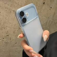 1件透明全覆蓋鏡頭保護防摔防撞個性化手機殼，適用於 iPhone 16 Pro Max/17/16/15/14 Plus/13/12/11/Air - 無色 - 查看 7