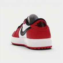 Jordan 1 Low Golf Spiked Chicago - 紅色 - 查看 4