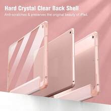 Hybrid Magnetic Slim Auto-Off Smart Tablet Case - Pink - View 5
