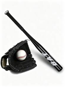 Aluminum Alloy Baseball Bat, Lightweight Non-slip Metal Softball Bat, Outdoor Training & Self-defense Gear for Youth, Adults, Beginner Players - لون عشوائي - مشاهدة 5