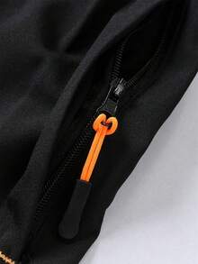 Pantalones cortos deportivos versátiles para hombres, para actividades al aire libre en primavera/verano, con cordón, franja reflectante, finos y transpirables (4 piezas/paquete) - Multicolor - Ver 5