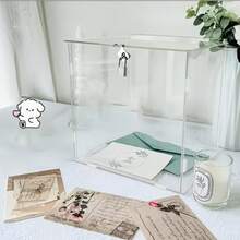 萬聖節與聖誕節高品質壓克力盒－耐用、抗衝擊、耐磨損、不易變形、透明亮面，適用於婚禮場地裝飾、派對用品、新娘活動企劃 - E - 查看 5