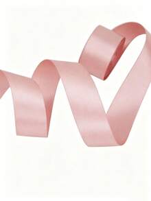 1 Roll 10M Double Sided Satin Ribbon, Valentine Gift Flower Cake Wrapping Decor, DIY Hair Accessories Clothing Craft Supplies - Straps - View 1