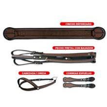 Horse Stable Supplies - 黑巧克力Fuste - 查看 3