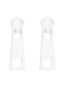 1 Pair Fashion Creative Zipper Lock Design Earrings, Minimalist Versatile Multi-Color Earrings - Multicolor - View 16