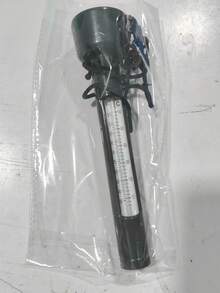 1個漂浮式泳池溫度計，數位水溫計，高精度溫度測量，免電池設計，耐用防水塑料材質，防滑易握手柄，外觀清晰直觀讀數，家用與戶外通用泳池配件，適用於室內外游泳池、SPA、按摩浴缸、景觀池、魚缸、浴缸、戶外水景，泳池維護專用溫度測量工具，漂浮式水溫監測器，居家休閒後院水景溫度測量用品，耐磨耐用適合長期使用，無需充電簡單操作，泳池周邊實用工具，多場景水溫測量設備 - A - 查看 9