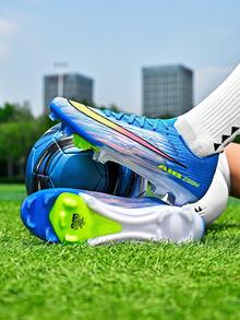 Men's Football/Soccer Shoes, Unisex Adult Football/Soccer Shoes, Low-Top Outdoor Team Competition Sports Shoes, Suitable For Artificial Turf, Sand, Natural Grass, Indoor Courts, Men's Football/Soccer Training Shoes, Unisex, Suitable For All Seasons - Moonlight - View 8