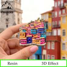 1pc Bogota Colombia Rainbow Community 3D Resin Magnet, Latin American Style Creative Travel Souvenir Magnetic Refrigerator Sticker, Home Decor Magnet - 1PC - View 4
