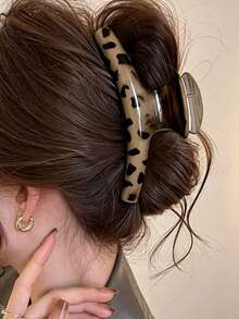 1 peça/2 peças Presilhas de Cabelo Femininas, Presilhas de Cabelo Antiderrapantes para Coque, Presilhas de Cabelo Redondas com Fixação Forte, Adequadas para Estudantes Universitárias, Múltiplos Penteados Diários Femininos, Bons Itens para Atmosfera de Roupa de Férias. Adequado para Cabelos Grossos ou Finos, Penteados de Todas as Estações, Adequado para Uso Diário, Fitness, Yoga, Escritório, Escola, Acessórios de Cabelo da Moda, Adequado para Meninas e Mulheres, Presente Ideal para Ela - Multicolorido - Visão 3