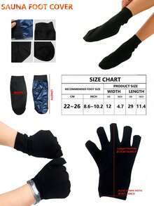 1pc PU Sweat-Inducing Hand Glove, Sports Sauna Heat-Retaining Moisturizing Anti-Cracking Smooth Coating Sweat-Promoting Glove For Home Use, Extra Sweat-Inducing[1pc/Pack] - Multicolor - View 9