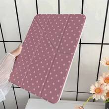 1件波點雙面平板保護殼，相容 iPad Pro 11/10代 10.9 吋 2022 智能保護殼/Air 13(M3 2025)/Air 11(M3 2025)/Air 11(M3 2025)/11(A16 2025)/相容 Galaxy Tab S10+/S9/A9，相容 Galaxy A9/S9/S7/S18+，相容 Matepad - 彩色 - 查看 2