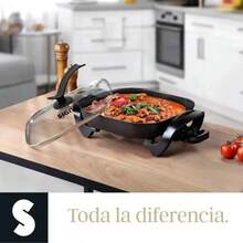 Non-Stick Electric Frying Pan With 6L Capacity - Japan B Type Plug(100V) - View 4