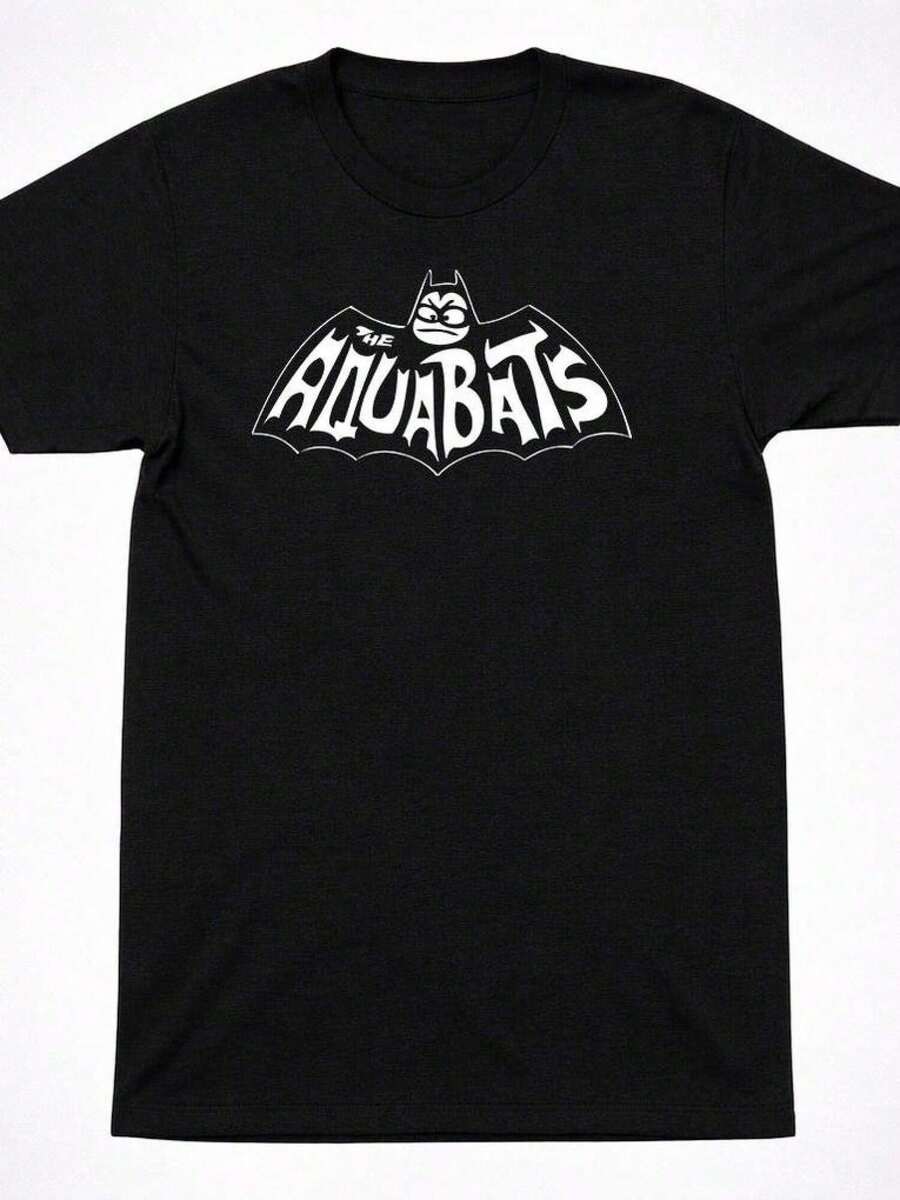 Camiseta de algodón Aquabats Ska Punk en honor a Travis Barker, tela suave negra para regalar a fans de conciertos, ropa de temporada transpirable, unisex. - Negro - Ver 1