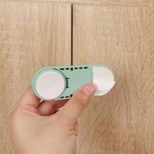 Cabinet Lock/Drawer Lock, Anti-Pinch Design, Suitable For Wardrobes, Refrigerators And Appliance Cabinet Doors, Provides Effective Protection; Multiple Colors Available, Invisible Lock Design, High-Quality Anti-Pinch Lock. - Multicolor - View 4