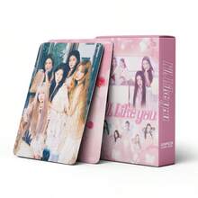 55pcs Won-Hee Young-Seo Fan-Made Album Photocards Idol Support Cards Fan Cards - Multicolor - View 7