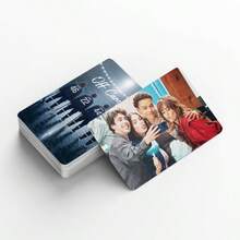 Set de tarjetas de mercancía de la novela "Off-Campus Romance" 60 piezas de tarjetas Lomo + 32 piezas de pegatinas Colección de fans Regalo - Multicolor - Ver 5