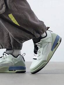 Nike Jordan Spizike LOW 舒適百搭 防滑耐磨 低筒 休閒籃球鞋 男款 綠色 - 綠色 - 查看 1