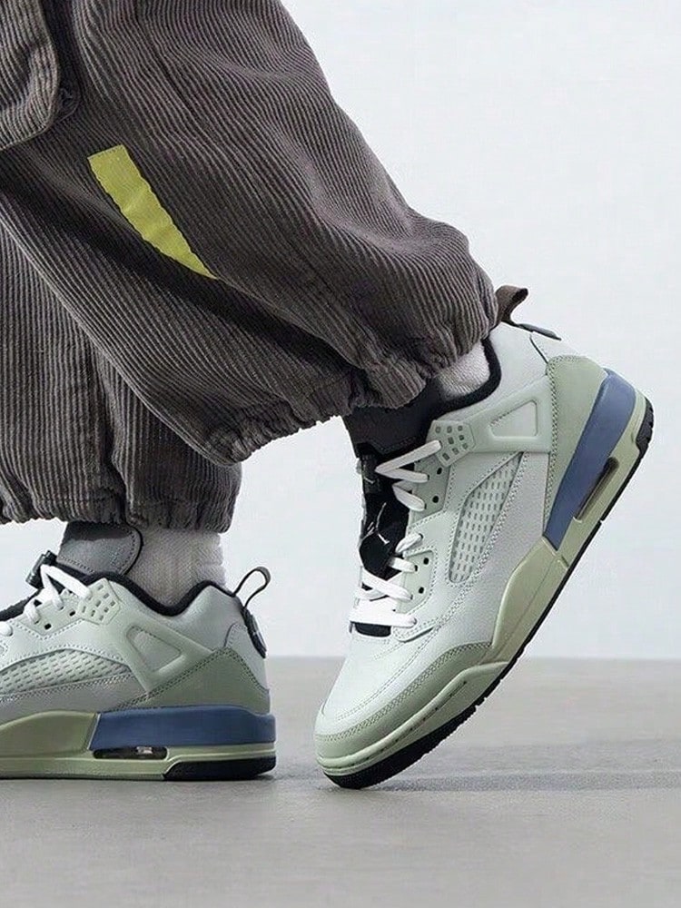 Nike Jordan Spizike LOW 舒適百搭 防滑耐磨 低筒 休閒籃球鞋 男款 綠色 - 綠色 - 查看 1