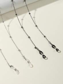 2pcs Fashion High End Metal Ball Fashion Glasses Chain Decoration Chain,Fashion Glasses Chain For Women And Girls,Fashion Glasses Accessories Non-Slip Glasses Chain - Multicolor - View 11