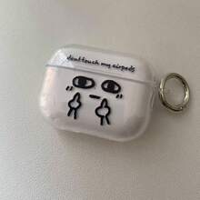 1件創意軟殼保護套，適用於 Apple 第4代藍牙耳機、Pro 2、「Don't Touch My Earphones」趣味 Pro 3 保護殼 - 多色3 - 查看 5