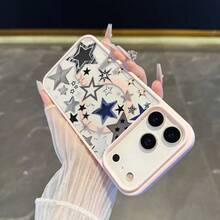[24h Shipping From DE/FR/ES]Apple 17 16 15 Promax  23 24 25 26 Ultra Galaxy Phone Case: Modern Stars Magnetic Case Compatible With IPhone 17 16 15 14 13 12 11 Pro Max 16 Pro 17 Plus Air 17 Pro Max Full Lens Protection AnimeCute Phone Cover Ideal Gift For Friends Holiday Gift - 1pcs - View 1