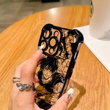 [Mexico - shipped within 24 hours]Apple 17 16 15 promax  22 23 24 25 26 Ultra GalaxyFunda para Teléfono F-Fushiguro T-Toji Adecuada para iPhone 17 16e 16 15 14 13 12 11 Mini Pro Max Air X XR XSMAX 8 7 Plus Anticaída Transparente con Parte Trasera Suave - 1 unidad - Ver 5