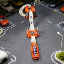 Kinder Rennauto Spielzeug Set, Jungen Parkplatz Spielzeug, geeignet als Geburtstagsgeschenk (zufällige Farbe) - Blau - Übersicht 6